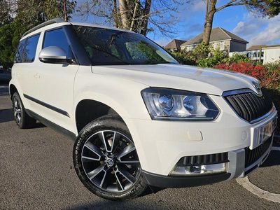 White Used 2014 Skoda Yeti Elegance SUV | £7,495 (Fair price)