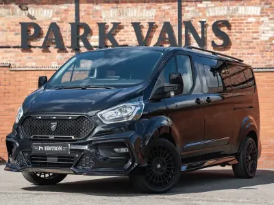 Used Ford Transit Custom Limited 170 HP (125 kW) 2022 Black Van