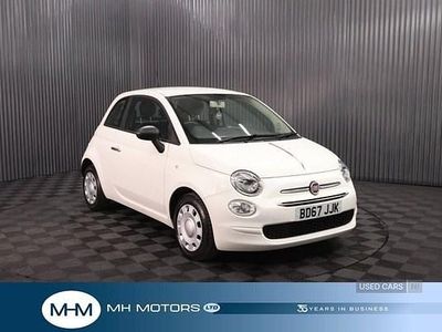 White Used 2017 Fiat 500 Pop Hatchback | £5,795 (Fair price)
