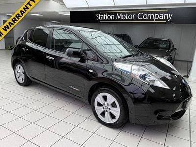 Black Used 2016 Nissan Leaf Tekna Hatchback | £5,999 (A bit pricey)