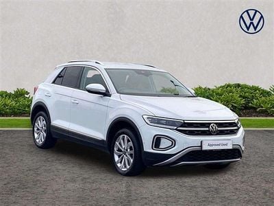 White Used 2023 VW T-Roc Style SUV | £19,470 (Fair price)