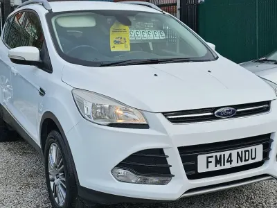 Used Ford Kuga Titanium 163 HP (119 kW) 2014 White SUV