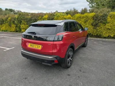 Used Peugeot 3008 GT 129 HP (94 kW) 2021 Red SUV
