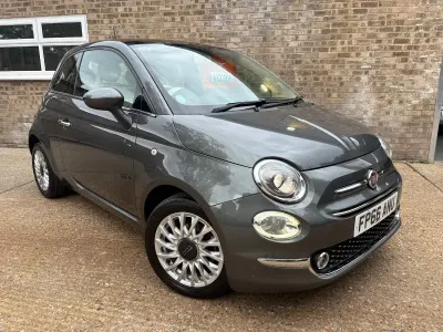 Used Fiat 500 Lounge 69 HP (50 kW) 2016 Grey Hatchback