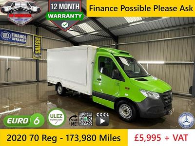 Używany Mercedes Sprinter 140 KM (102 kW) 2020 Zielony Van