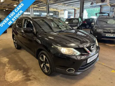 Used Nissan Qashqai N-Connecta 110 HP (80 kW) 2016 Black SUV