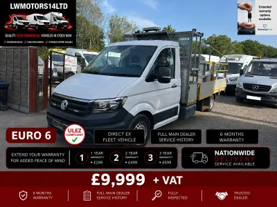 Used VW Crafter Startline 140 HP (102 kW) 2022 White Van