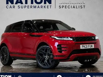 Used Land Rover Range Rover evoque SE Dynamic 207 HP (152 kW) 2021 Red SUV