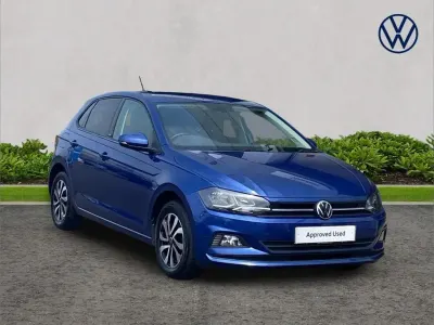 Used VW Polo Active 80 HP (58 kW) 2021 Blue Hatchback