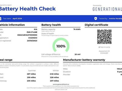 Used Kia EV6 GT-Line 166 kW (226 HP) 2023 White SUV