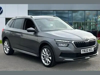 Used Skoda Kamiq SE L 110 HP (80 kW) 2022 Graphite grey SUV