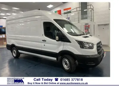 Used Ford Transit 130 HP (95 kW) 2020 White Van