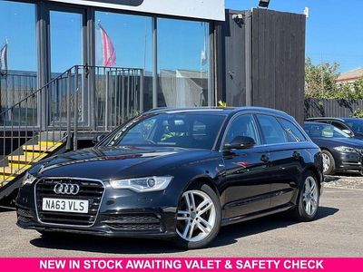 Used Audi A6 S-Line 177 HP (130 kW) 2013 Black Estate