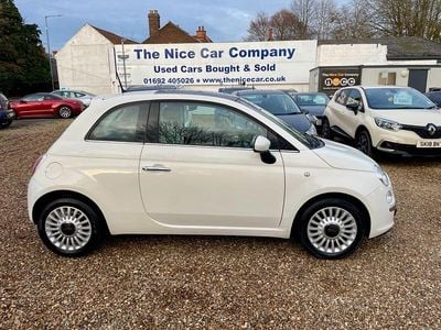 White Used 2013 Fiat 500 Lounge Hatchback | £3,495 (Good price)