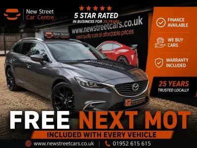 Used Mazda 6 Inclusive 175 HP (128 kW) 2016 Grey Estate
