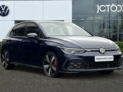 Used VW Golf VIII GTD 196 HP (144 kW) 2023 Blue Hatchback