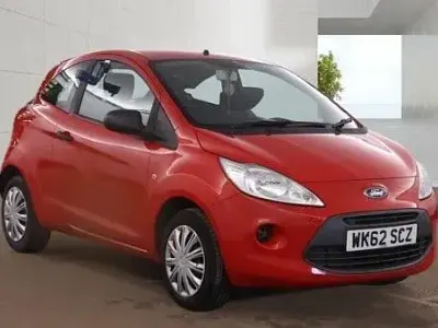 Used Ford Ka Studio 69 HP (50 kW) 2012 Red Hatchback