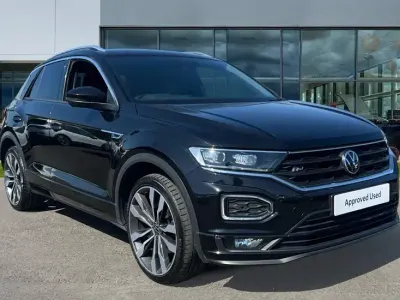 Usado VW T-Roc R-line 150 HP (110 kW) 2020 Preto SUV