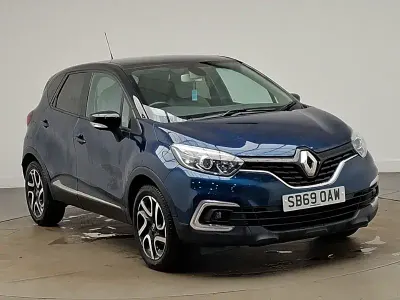 Used Renault Captur Iconic 90 HP (66 kW) 2019 Blue SUV