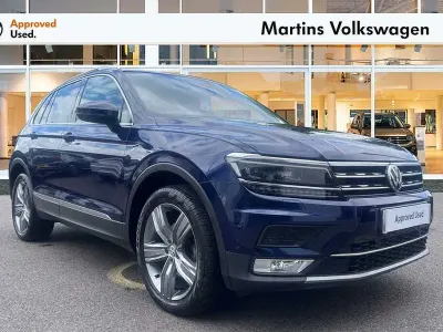 Used VW Tiguan SEL 150 HP (110 kW) 2017 Blue SUV