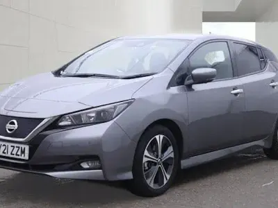 Used Nissan Leaf N-Connecta 110 kW (150 HP) 2021 Grey Hatchback