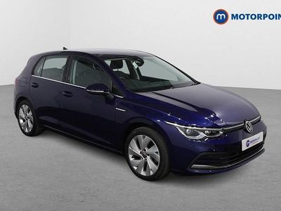 Used VW Golf VII Style 2020 Blue Hatchback
