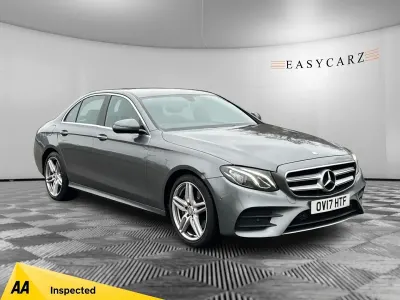 Used Mercedes E220 AMG line 2017 Grey Sedan