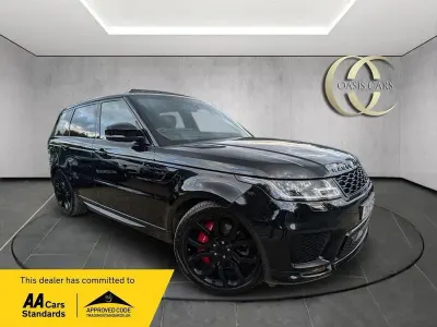 Używany Land Rover Range Rover Sport Autobiography Dynamic 2019 Czarny SUV