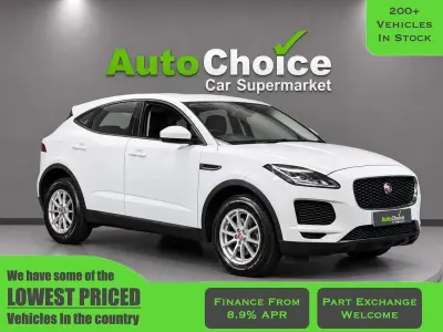 Used Jaguar E-Pace S 150 HP (110 kW) 2018 White SUV