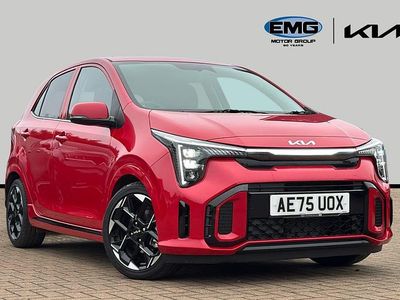 New Kia Picanto GT-Line 67 HP (49 kW) 2025 Red Hatchback