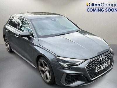 Used Audi A3 S-Line 150 HP (110 kW) 2020 Grey Sedan