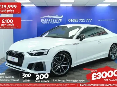 Usado Audi A5 S-Line 190 HP (139 kW) 2021 Branco Coupé