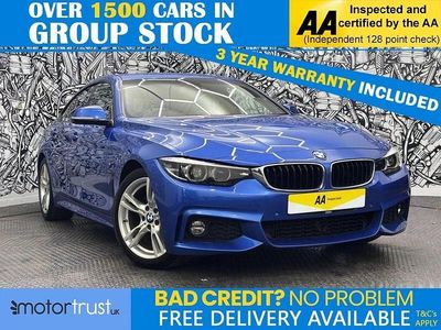 Used BMW 420 M Sport 184 HP (135 kW) 2019 Blue Coupe