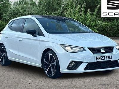 Nevada white Used 2023 Seat Ibiza FR Sport Hatchback | £15,495 (Fair price)
