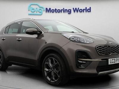 Used Kia Sportage GT-Line 136 HP (100 kW) 2021 Brown SUV