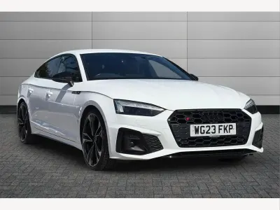 Used Audi A5 Black Edition 341 HP (250 kW) 2023 White Coupe