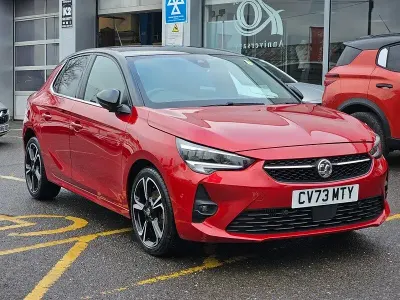 Used Vauxhall Corsa Ultimate 100 HP (73 kW) 2023 Red Hatchback