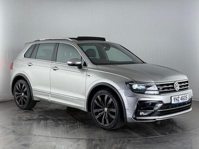 Silver Used 2018 VW Tiguan R-line SUV | £17,800 (Good price)