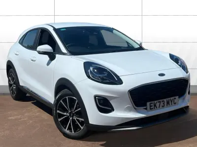 Used Ford Puma Titanium 125 HP (91 kW) 2023 White SUV