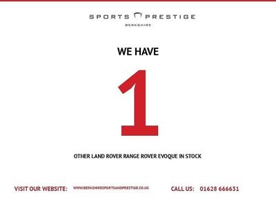 Land Rover Range Rover evoque
