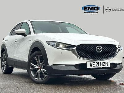 Używany Mazda CX-30 Edition 180 KM (132 kW) 2021 Biały SUV