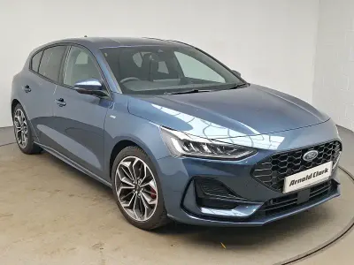 Used Ford Focus ST-Line X 125 HP (91 kW) 2025 Blue Hatchback