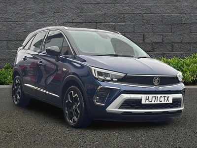 Used Vauxhall Crossland Ultimate 120 HP (88 kW) 2021 Blue SUV
