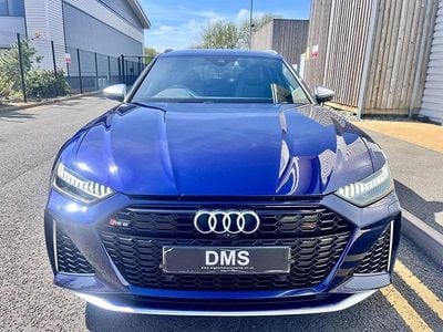 Begagnad Audi RS6 Advanced 600 HK (441 kW) 2020 Blå Kombi