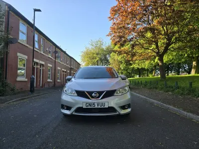 Used Nissan Pulsar Tekna 2015 Silver Hatchback