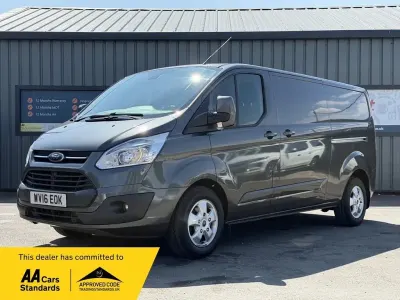 Used Ford Transit Custom Limited 125 HP (91 kW) 2016 Grey Van