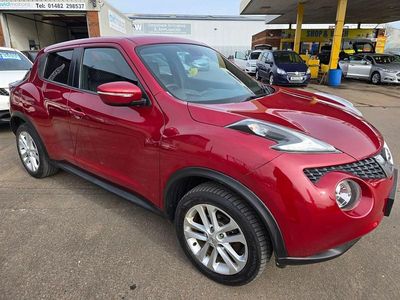Used Nissan Juke N-Connecta 110 HP (80 kW) 2017 Red SUV