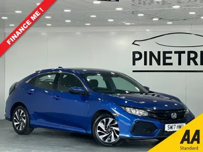 Used Honda Civic SE 129 HP (94 kW) 2017 Blue Hatchback