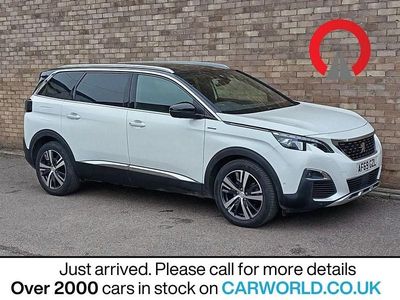 Used Peugeot 5008 GT-line 130 HP (95 kW) 2019 White SUV