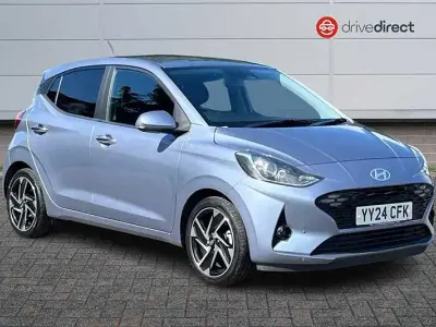 Used Hyundai i10 Premium 84 HP (61 kW) 2024 Blue Hatchback
